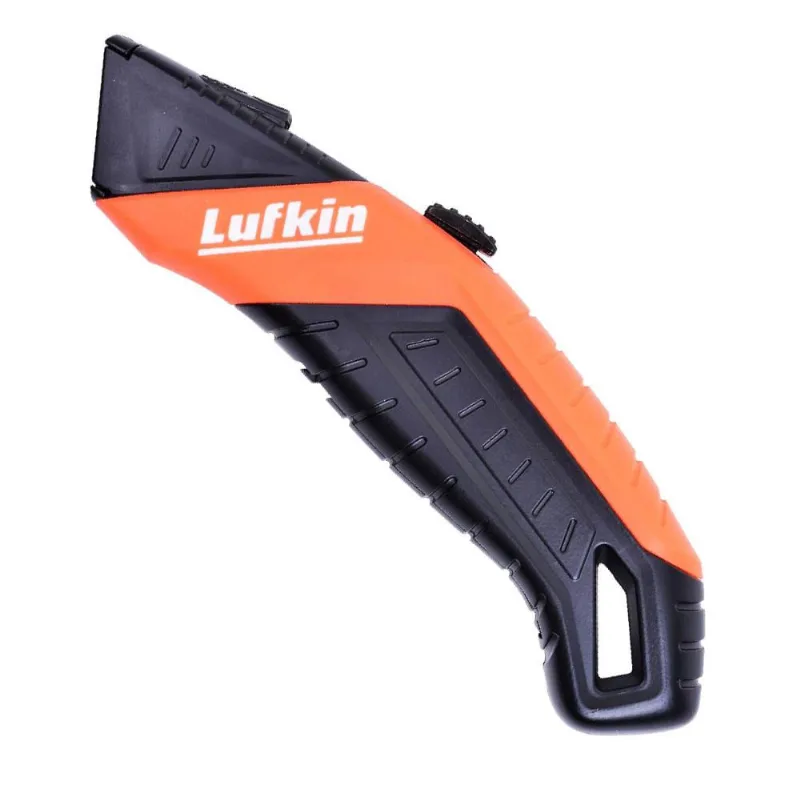 Estilete de Segurança Retrátil 18 mm com Lâmina Trapezoidal ETS001L lufkin