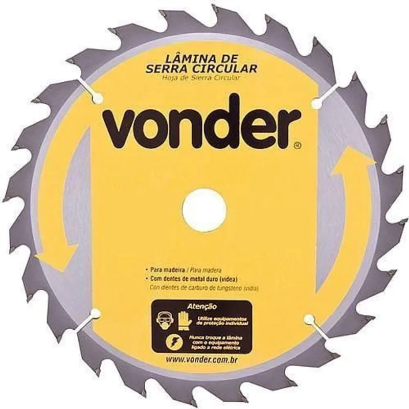 Serra Circular de Widea 14 pol 350 mm x 30 mm 48 Dentes vonder