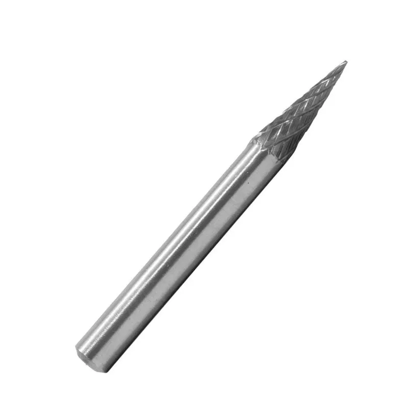 Lima Rotativa Cônica 6mm Metal Duro Tungstênio - Ômega