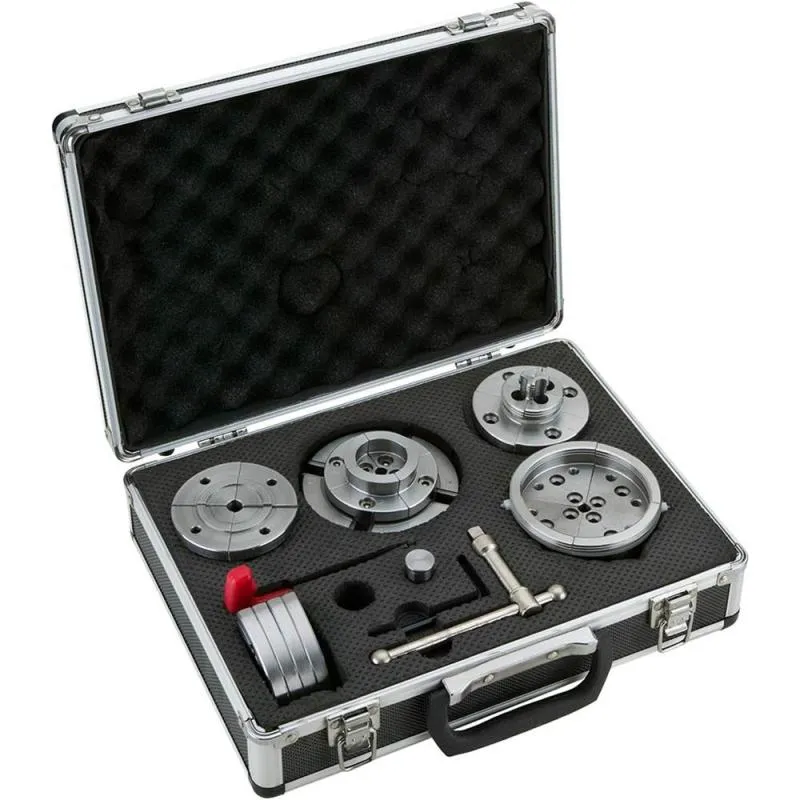 Jogo De Placas 96 Mm Para Torno Com 4 Castanhas Mr-2889 Manrod