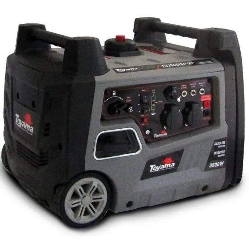Gerador de Energia à Gasolina 3,0 kva Portátil Silencioso TG3500I Partida Manual toyama