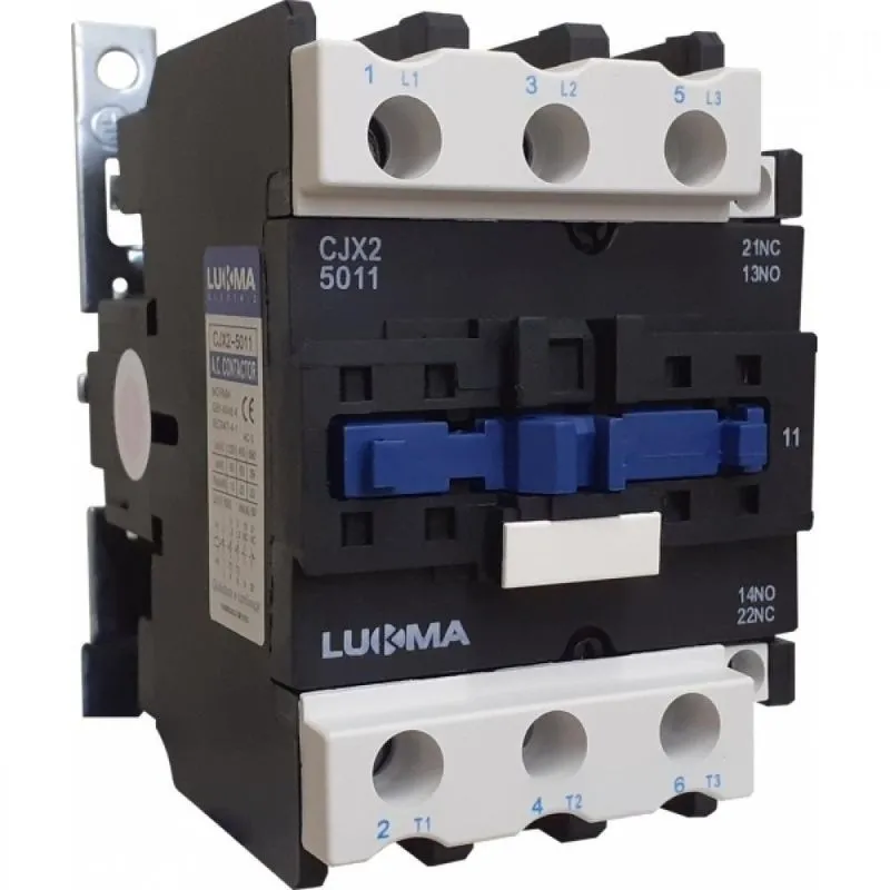 Contator Tripolar 50amp 220v Cjx2-5011 01007 Lukma