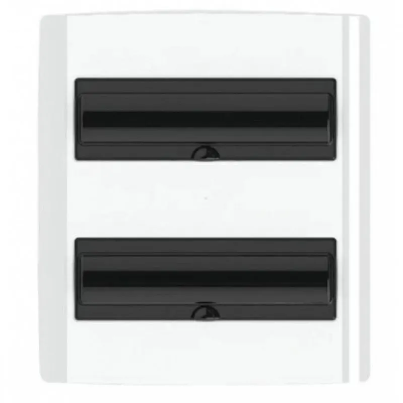 Quadro Distribuicao Embutir Pvc 24 Disjuntores Ilumi 62068