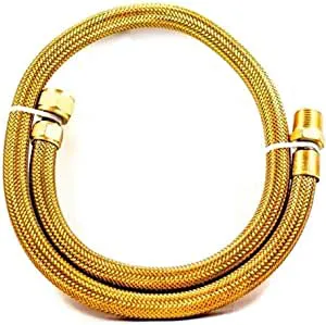 Flexível metálico agua gás e ar 1/2'' x 1,50m