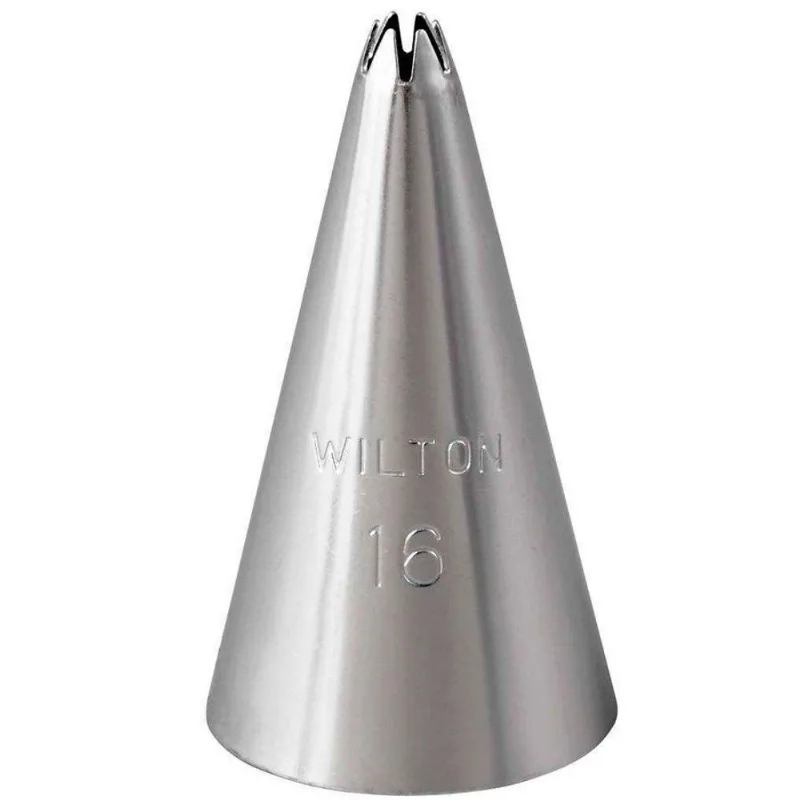 Bico De Confeitar Pitanga 16 Pequeno Wilton Inox