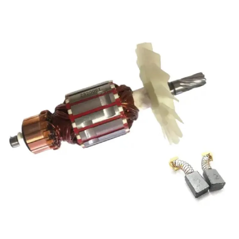 Kit Induzido + Par De Escovas De Carvão Para Serra Circular 5402 Skil