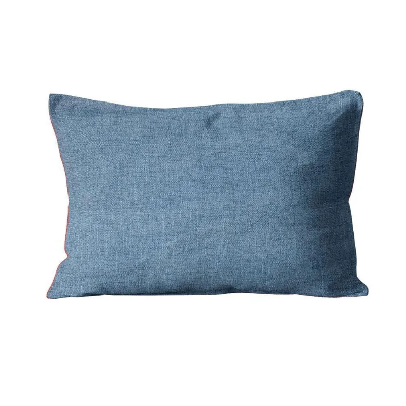 Capa p/ Almofada Lisa 30x50cm - Cap0070 - Azul