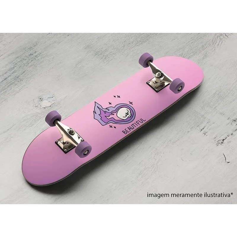 Adesivo De Skate Caveira