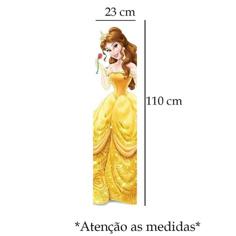 Adesivo De Armário Bela E A Fera Mod01