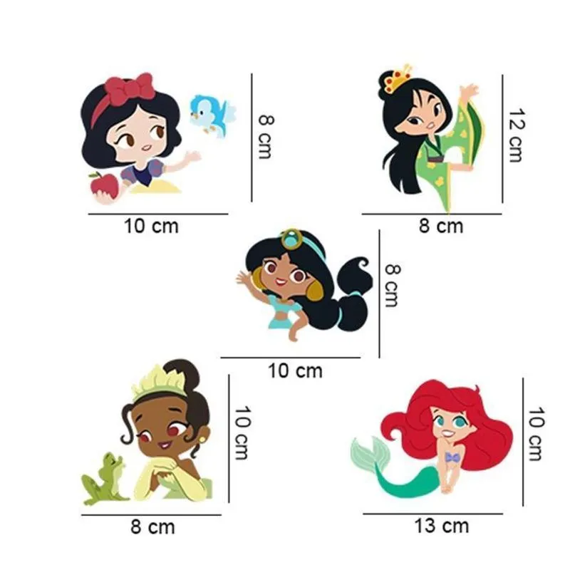 Adesivos De Armário Princesas Mod 2
