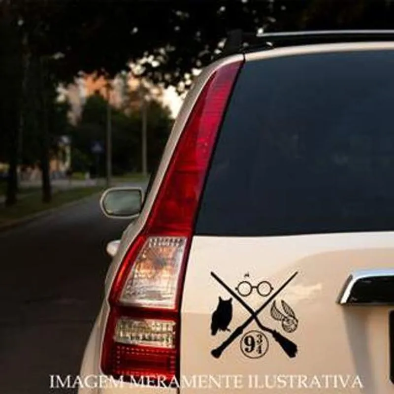 Adesivo De Carro Harry Potter Mod01