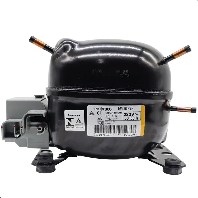 Motor Compressor Embraco Geladeira Emi60 Her R134a - 220v