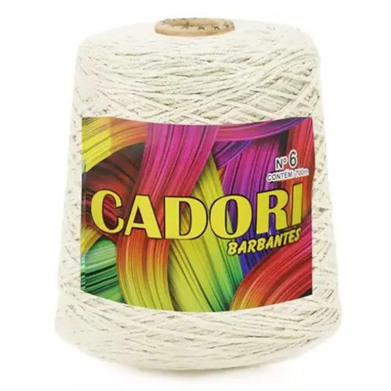 Barbante Cadori 4/6 Especial 700g Cru Premium