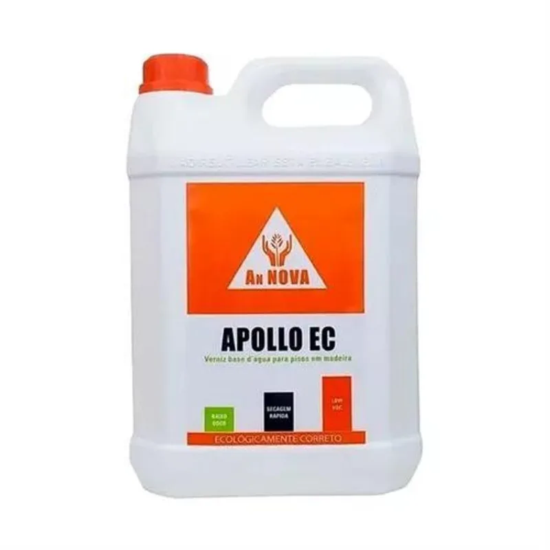 Apollo Ec Verniz Para Piso De Madeira Brilho 5l Econômico