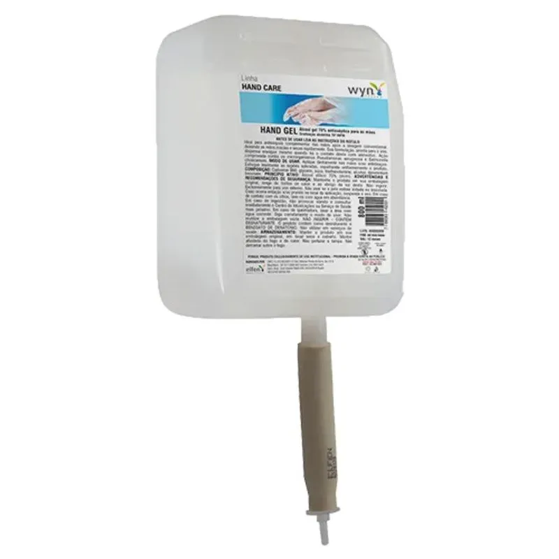 Gel higienizador para mãos hand gel 800ML 207434 - elite melhoramentos
