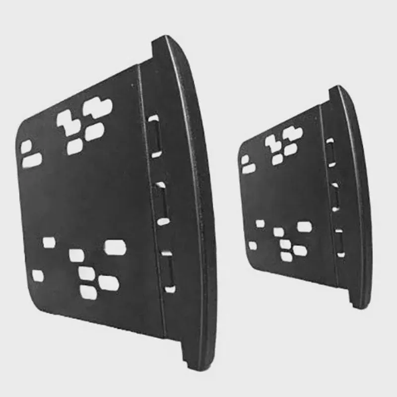 Moldura Painel 2 Din Dvd Ford Ka Focus Ranger F250 Preto