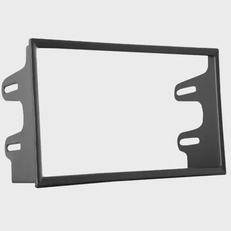 Moldura Painel 2 Din Dvd Fox Golf Polo Bora Ecosport Fiesta Preto