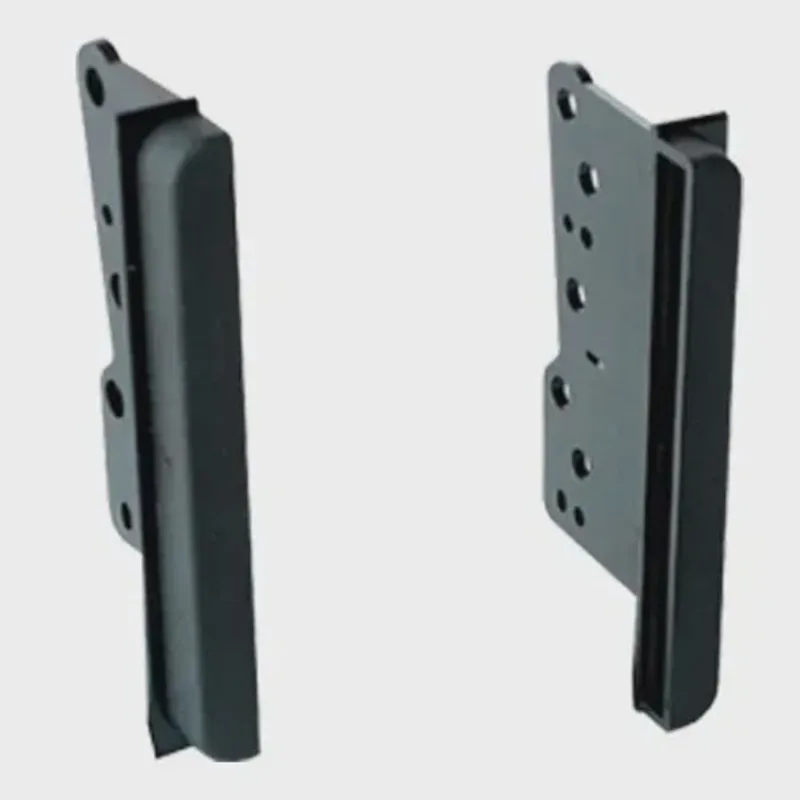 Moldura Painel 2 Din Dvd Toyota Etios Sedan Hatch 2012 à 2014 Preto