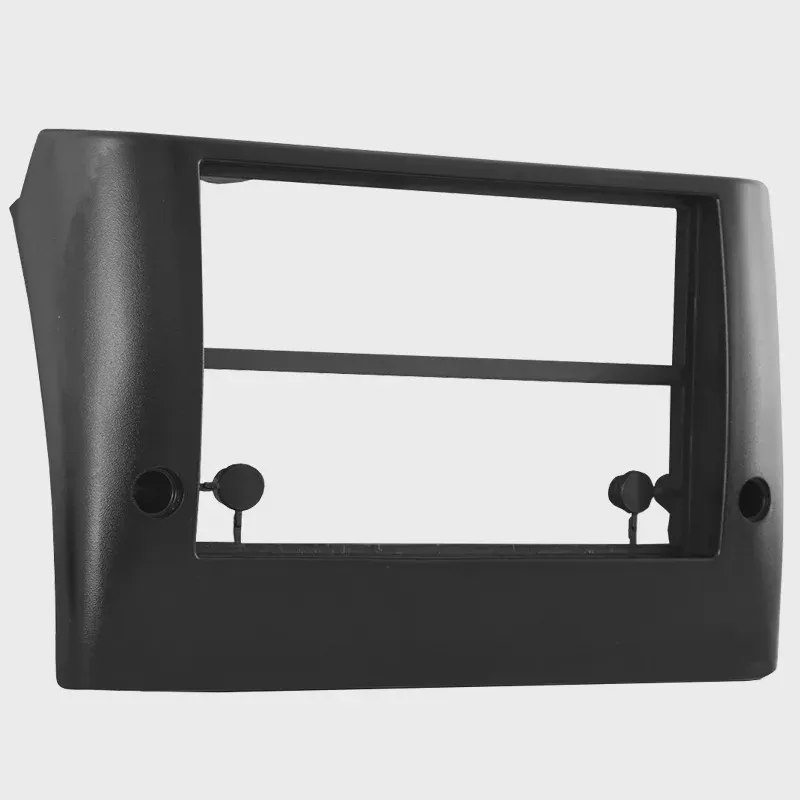 Moldura Painel 2 Din Som Dvd Fiat Stilo 2002 à 2011 Preta