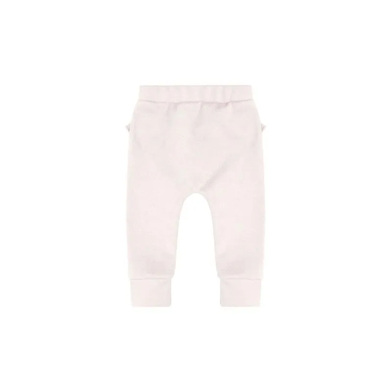 Calça baby moletinho lurex ROSA P