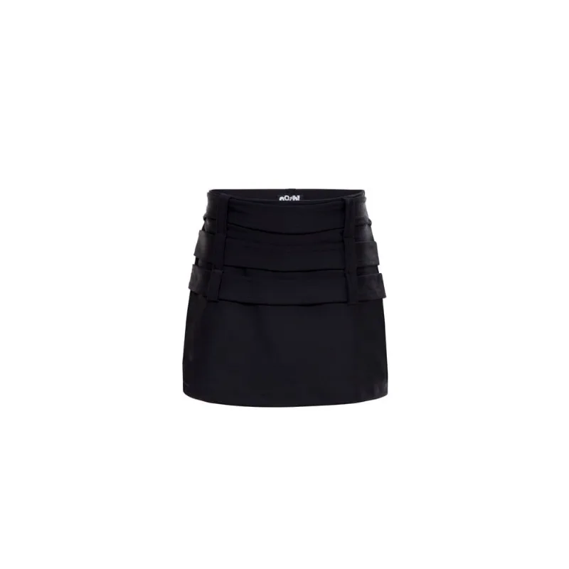 SHORTS SAIA CÓS ALTO PRETO 6