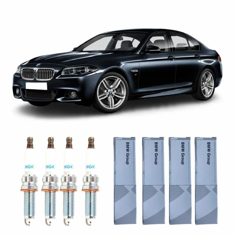 Jogo 4 Velas Iridium Bmw 528i 2.0 16v Desde 2013 Silzkbr8d8s
