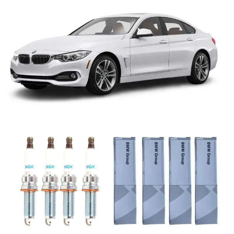 Jogo 4 Velas Ngk Iridium Bmw 428i 2.0 Desde 2015 Silzkbr8d8s