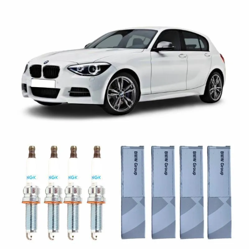 Jogo De 4 Velas Iridium Bmw 125i 2.0 2011 A 2015 Silzkbr8d8s