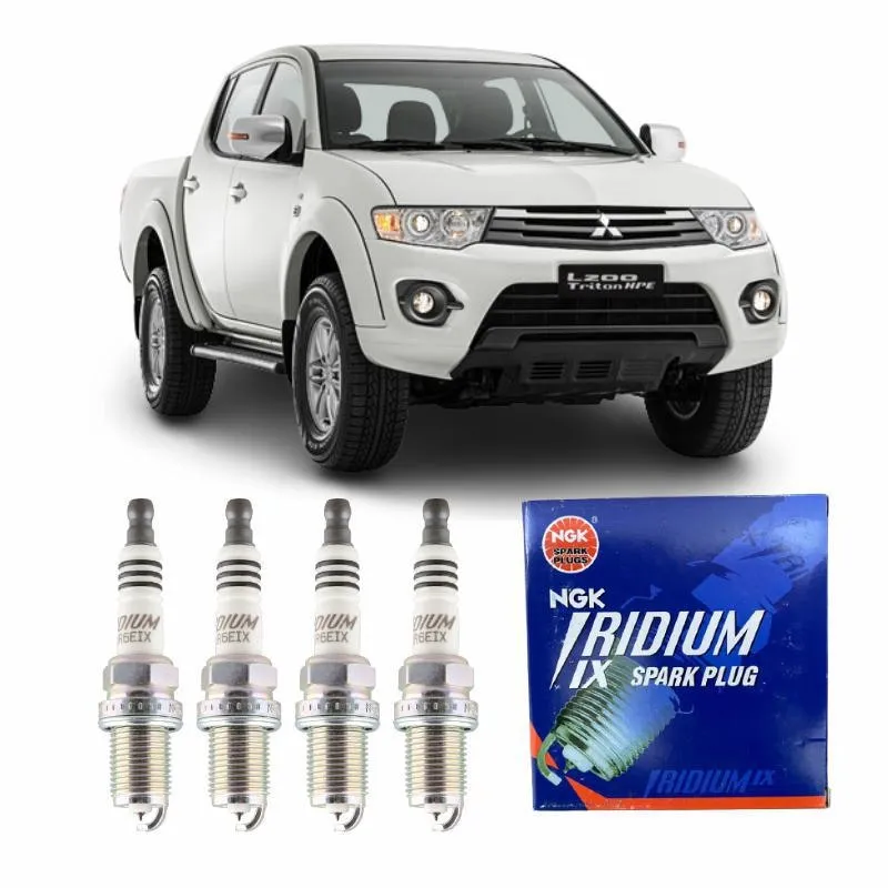 Jogo 4 Velas Ngk Iridium Bkr6eix11 L200 2.4 16v Desde 2013