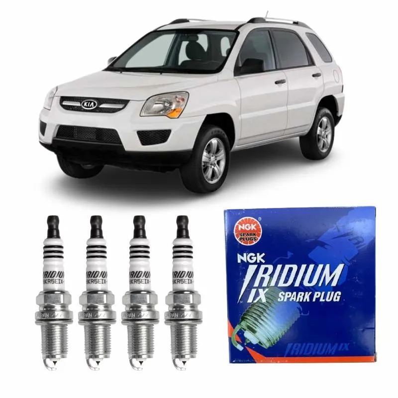 Jogo Velas Ngk Iridium Sportage 2.0 2.5 Desde 2004 Bkr5eix11
