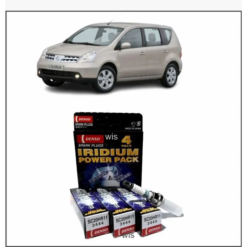 Jogo 4 Velas Denso Iridium Grand Livina 1.8 16v Desde 2010