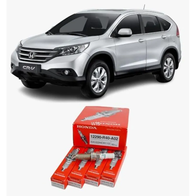 Jogo 4 Velas Iridium Denso Honda Crv 2.0 16v De 2012 A 2019
