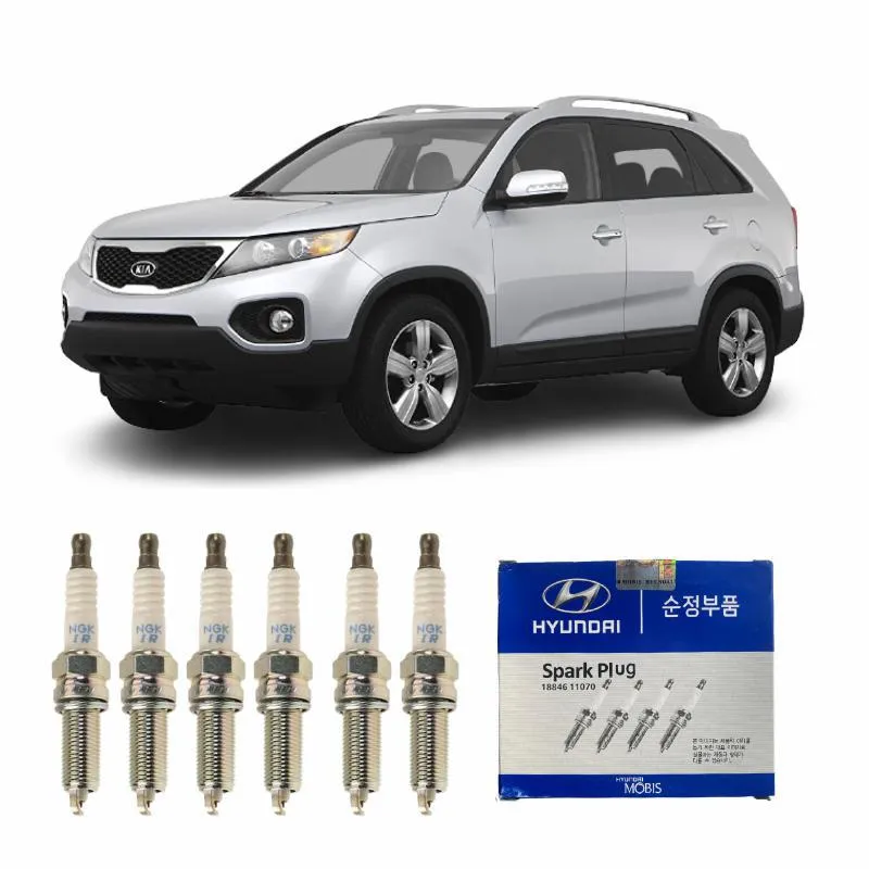 Jogo De 6 Velas Hyundai Iridium Sorento 3.5 Desde 2010 V6