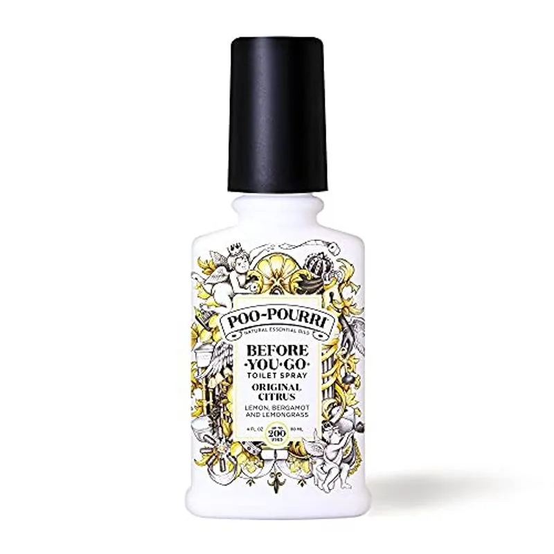 Poo-pourri Antes De Você-ir Spray De Banheiro, 4 Fl Oz, Perfume Cítrico Original