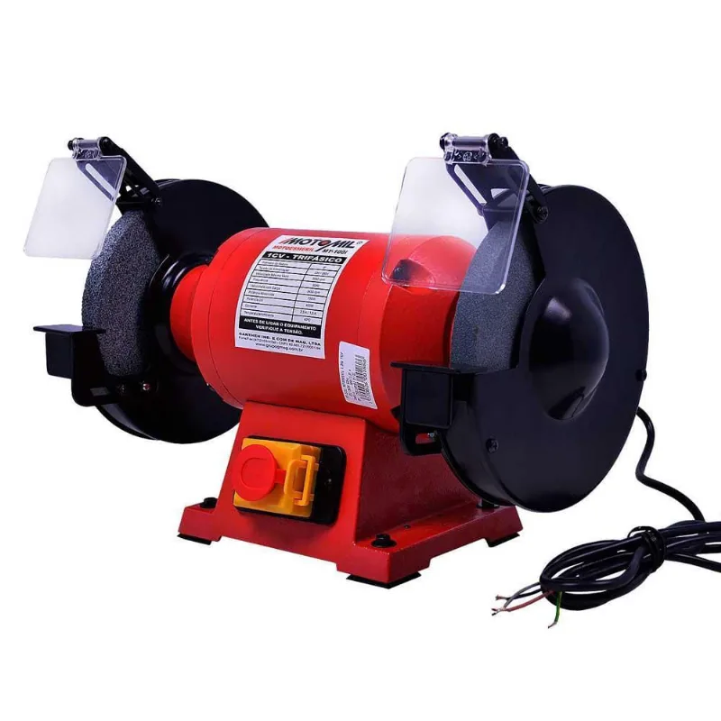 Motoesmeril 1Hp Profissional 380V Mt100I Motomil
