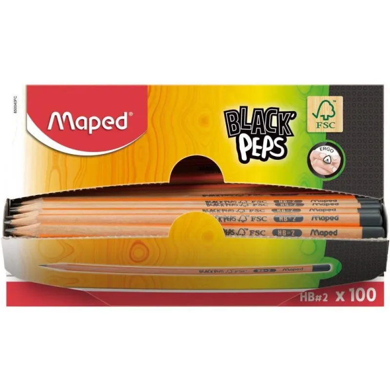 Lapis Preto Triangular BLACK PEPS HB (13154148500404)