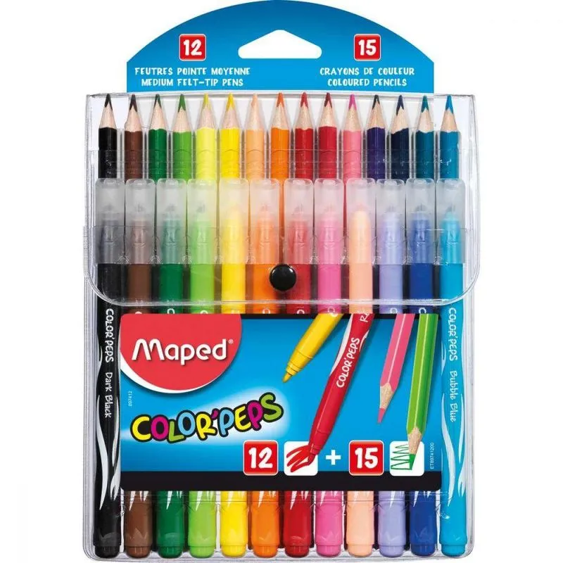 Color Peps + caneta Jungle 12co