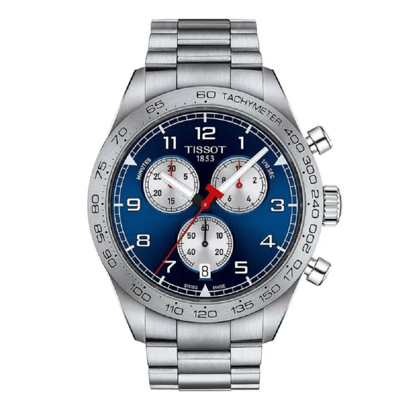 TISSOT PRS516 AZUL CRONOGRAFO DE ACERO