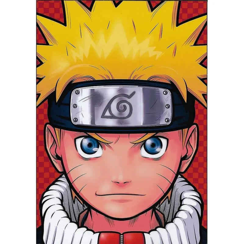 Quadro 28,5 X 20Cm Mangá Naruto-No