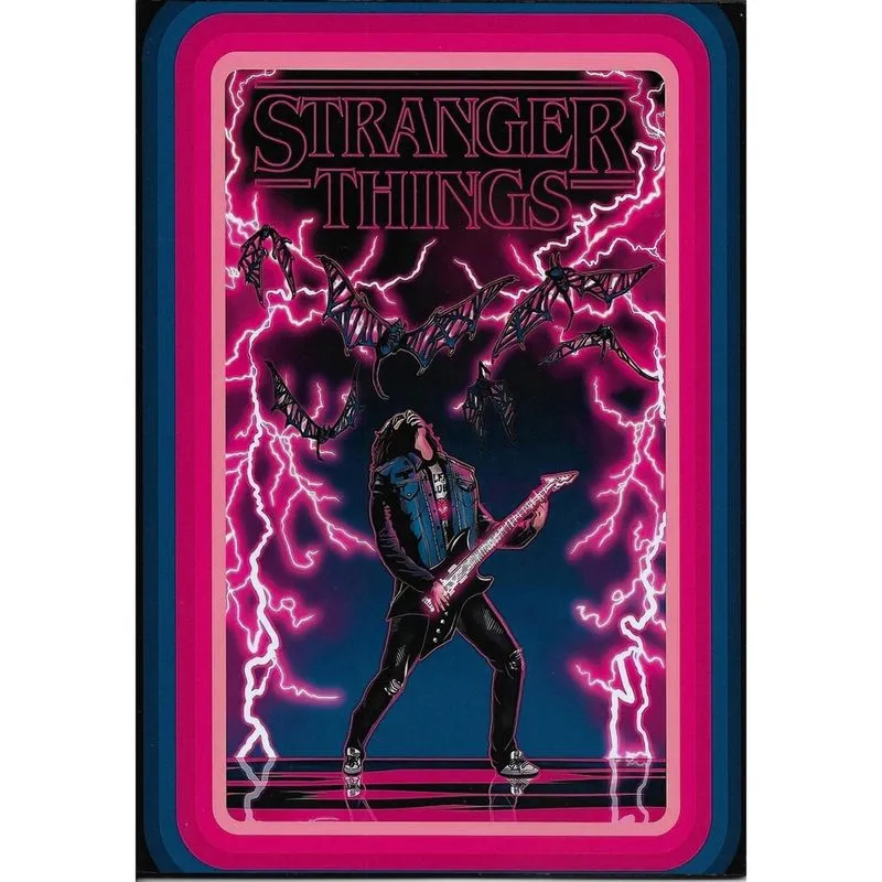 Quadro Rock Stranger Things-No
