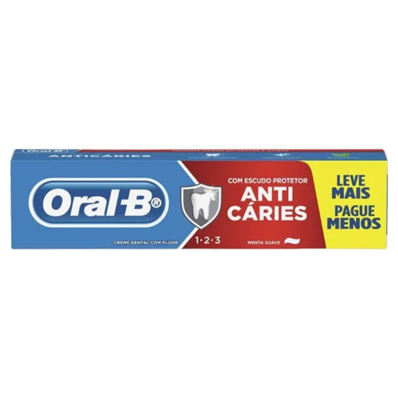 Cr Dental Oral B 1.2.3 Anticaries 150G Lv+Pg-