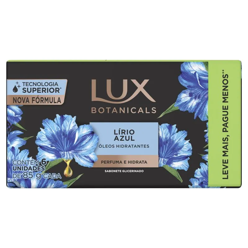 Kit Lux Sab Lirio Azul C/6 CX 18