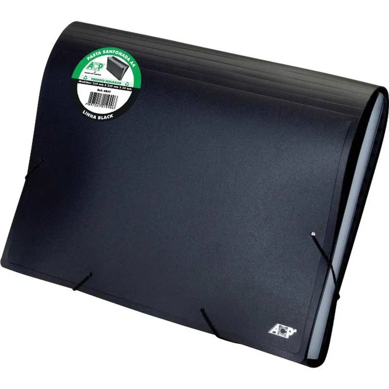 A4 12 Divisoes Linha BLACK