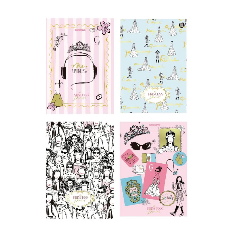 CADERNO COLEGIAL COST CD 80F DA PRINCESA