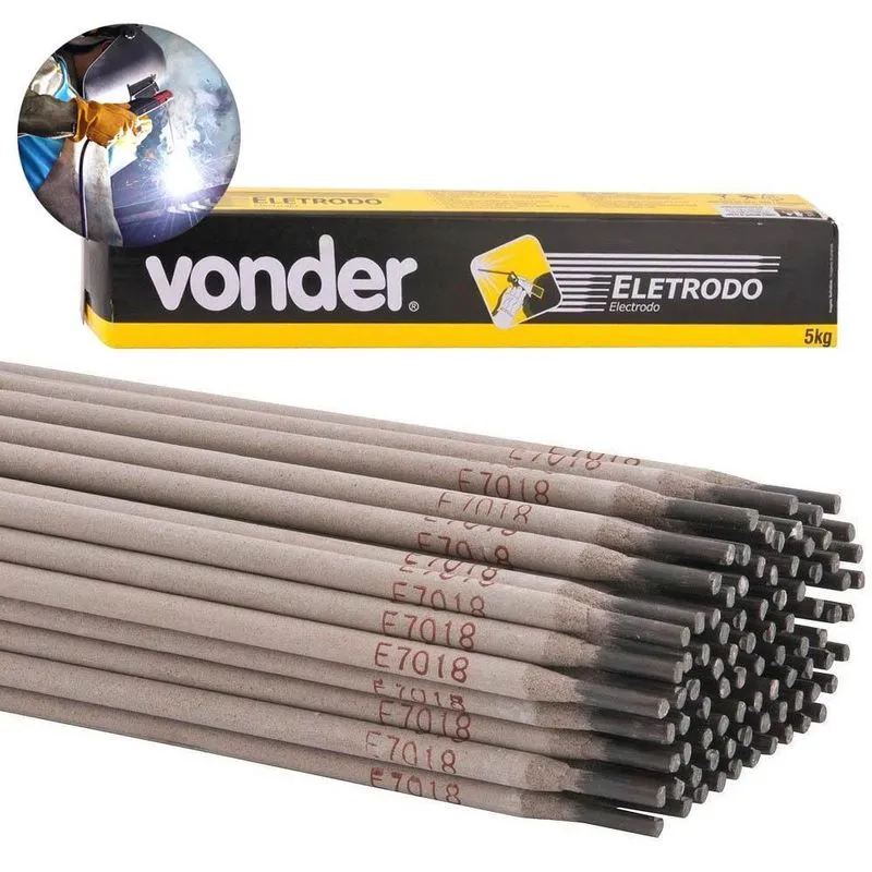 Eletrodo Para Solda Elétrica E7018 Com 3,25 Mm 5kg Vonder