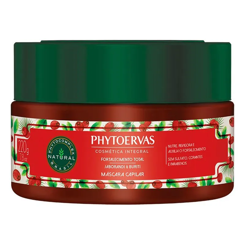 Phytoervas Fortalecimento Total Máscara de Hidratação 220g