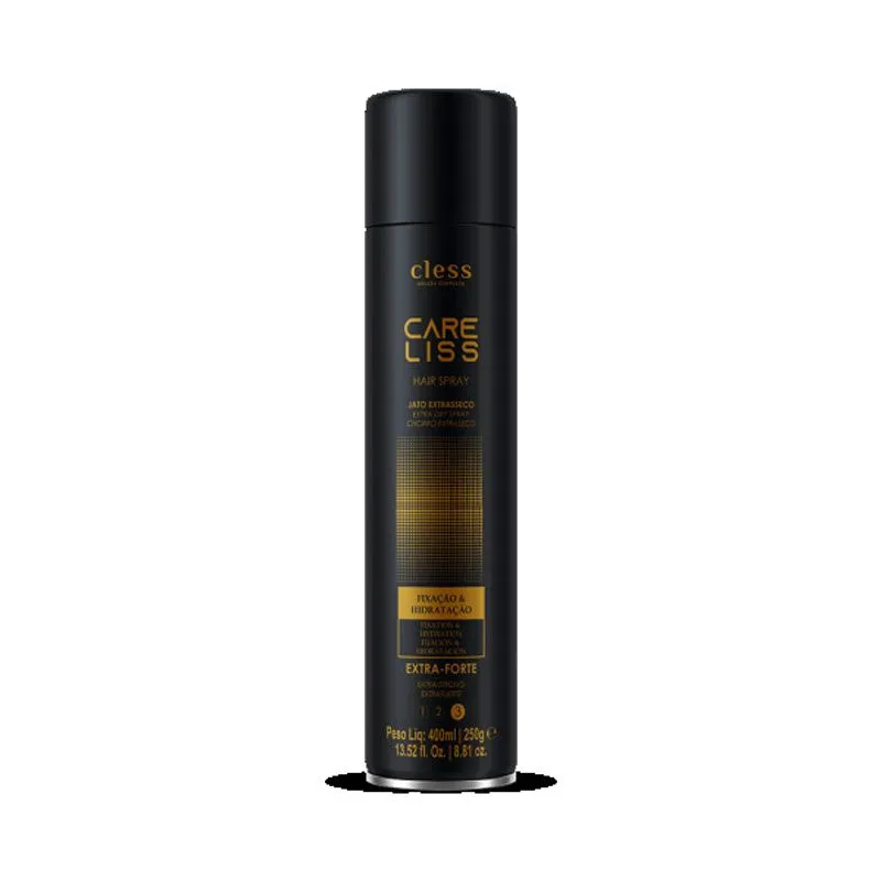 Hair Spray Cless Care Liss Extra Forte 400ml CX 12