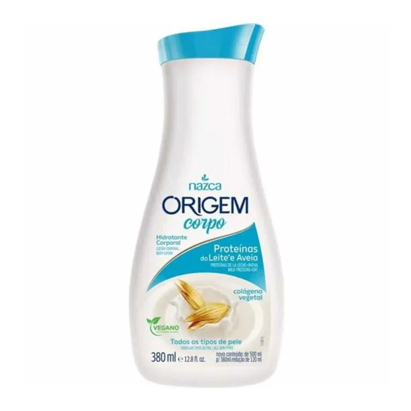 Hidratante Corporal Origem Proteína e Avelã 380ml CX 12