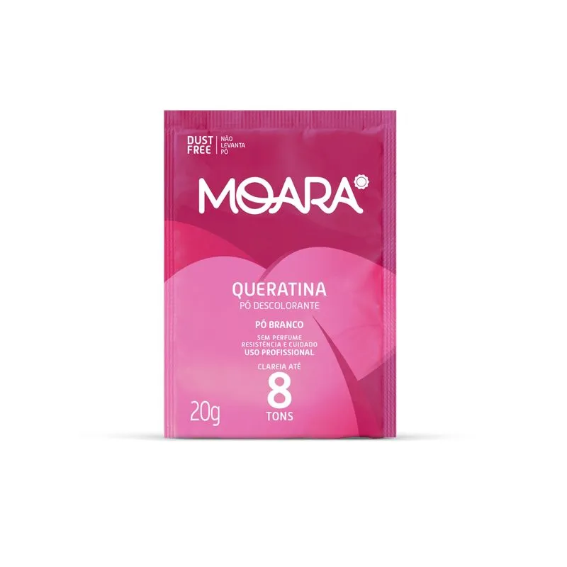 Po Descolorante Yama 20g Moara Queratina CX 24