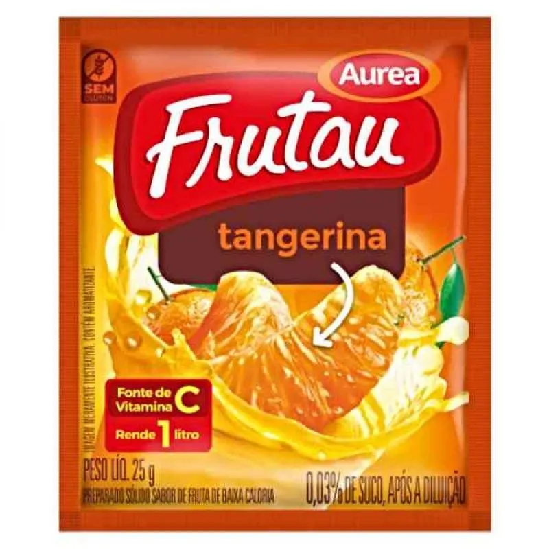 Frutau Tangerina 25gr Suco